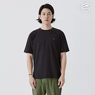 ADISI 男彈性乾爽快排上衣 AL2511062 黑色 (S-3XL) S 黑色