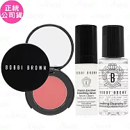 BOBBI BROWN芭比波朗 完美輕旅3件組(維他命完美精華4ml+超輕水感茉莉淨妝油15ml+繽紛唇頰霜1.7g)(公司貨)