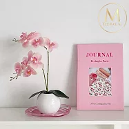【Floral M】輕奢家居粉嫩優雅蝴蝶蘭仿真花禮