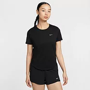 NIKE AS W NK TEMPO DF SS TOP 女短袖上衣-HQ0649010 XS 黑色