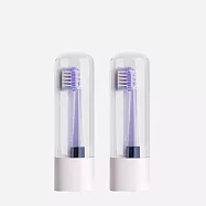 【JIMOK】J6 PRO電動牙刷刷頭兩入組(護齦型刷毛) -深海藍