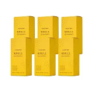 Healer醫樂頂級巴西綠蜂膠漱口水隨身包-6盒共60入(無酒精/無香精/無色素)