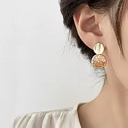 【Gulicc】耳環 法式氣質水晶耳釘