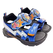 台灣製寶可夢電燈涼鞋 (W010) 童鞋 噴火龍 電燈涼鞋 精靈寶可夢 嬰幼童鞋 嬰幼鞋 涼鞋 男大童 電燈鞋 POKEMON 男童鞋 寶可夢童鞋 卡通童鞋 台灣製童鞋 18 藍色噴火龍款