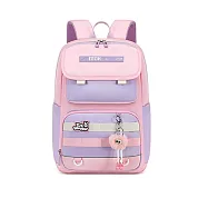 【Kidslife童趣嚴選】環保防水小學生書包(兩款可選)- 粉紫