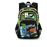 【Kidslife童趣嚴選】環保防水小學生書包(多款可選)- 侏儸紀世界(黑)