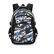 【Kidslife童趣嚴選】環保防水小學生書包(多款可選)- 足球少年(帥氣黑)