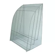 徠福 壓克力型錄架-A4規格(三層) / 個 NO.1216