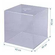 徠福 壓克力摸彩箱 大 42x42x42cmx5mm /個 (訂製品，確認訂購後恕不退換貨)NO.1192