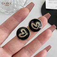 【Gulicc】耳環 法式輕奢復古愛心耳釘