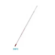 徠福 工業用‧實驗用溫度計(酒精200度/實驗專用) / 支 NO.2483