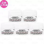 Kiehl’s 契爾氏 冰河醣蛋白舒敏修護保濕霜(7ml)*5(公司貨)