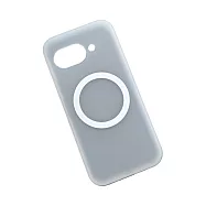 QinD Google Pixel 9a 隱砂磁吸保護殼 手機殼 支援MagSafe -輕砂白