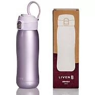 乾唐軒活瓷 | 躍動保溫杯 / 雙層不銹鋼 / 便攜拉環蓋 / 銀河紫 500ml 無 銀河紫