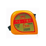 徠福 彩色門公捲尺(5m四用19mm) / 個 NO.4095