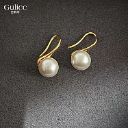 【Gulicc】耳環 法式輕奢 珍珠復古氣質 (金勾)