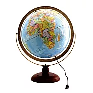 徠福 一次成型地球儀17"(燈光)60CM / 個 NO.1168