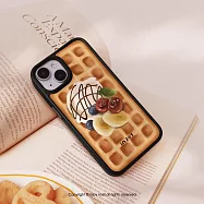 INJOY mall for iPhone 17/16/15/14/13/12/SE3 系列 午茶香草鬆餅 磨砂手感 防摔手機殼 A款/B款 B款/ iPhone X