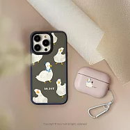 INJOY mall for iPhone 16/15/14/13/12/SE3 系列 黏人柯爾鴨 磨砂手感 防摔手機殼 A款/B款 B款/ iPhone 12 mini