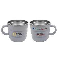 National Geographic 國家地理 不鏽鋼水杯(230ml)-恐龍Dino