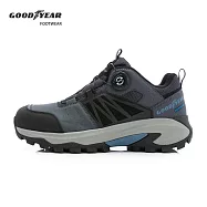 【Goodyear 固特異】巔峰者 動態防水轉扣戶外鞋 / GAMO53416 JP25.5 深藍
