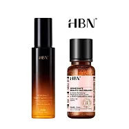 【HBN官方】&alpha;-熊果苷亮白水乳雙星組(特證版發光水+原白乳)