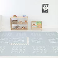 Pato Pato 自然系風格 巧拼地墊-小島系列 抗菌款| 小島草木-寧靜藍