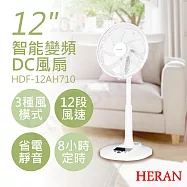 2入優惠組【禾聯HERAN】12吋智能變頻DC風扇 HDF-12AH710