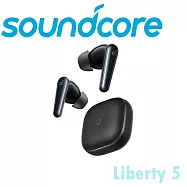 Soundcore Liberty5 降噪真無線藍芽耳機 杜比音效超強續航 公司貨保固2年 5色 寂夜黑