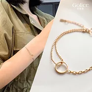 【Gulicc】手鍊 幾何圓方 簡約氣質手鍊
