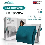【ANOMEO】 人體工學背靠墊(高密度記憶棉) 潮水綠 型號AN2417