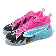 Puma 籃球鞋 Scoot 1 NL 男鞋 Henderson 藍 粉 明星款 運動鞋 30983702 29.5cm BRIGHT AQUA/RAVISH