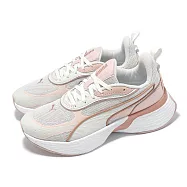 Puma 慢跑鞋 Softride Sway Chase 男鞋 女鞋 灰 粉 輕量 緩衝 透氣 運動鞋 31012509 24.5cm GRAY/PINK