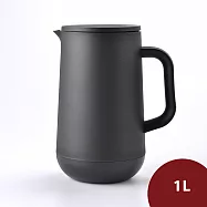 WMF 德國 316 不鏽鋼 茶壺 保溫壺 耐熱水壺 1L 霧面黑