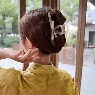 【Gulicc】髮夾 果凍色 飄帶蝴蝶結 買一送一