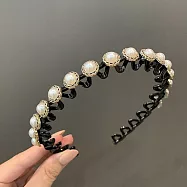 【Gulicc】 髮箍 波浪髮箍 (珍珠波浪)