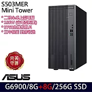 ★記憶體升級★ASUS 華碩 H-S503MER-0G69000010 桌上型電腦 (Celeron G6900/8G+8G/256G/無作業系統/3年保)