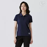 ADISI 女環保紗快排抑菌POLO衫 AL2511016 海軍藍 (M-3XL) M 海軍藍