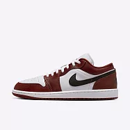 Nike Air Jordan 1 Low SE [HF3148-102] 男 運動休閒鞋 喬丹 低筒 穿搭 白 沙丘紅 26cm 白/棕