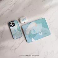 INJOY mall for iPhone 17/16/15/14/13/12/SE3 系列 寧靜的雨天 磨砂手感 防摔手機殼 A款/B款 A款/ iPhone 15 Pro