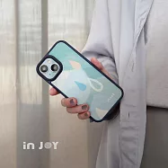 INJOY mall for iPhone 17/16/15/14/13/12/SE3 系列 寧靜的雨天 磨砂手感 防摔手機殼 A款/B款 B款/ iPhone 11 Pro