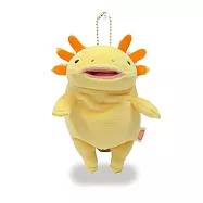 Morisaka Mochi Series|末班茫茫大叔-迷你墨西哥鈍口螈吊飾(向日葵黃) 黃色