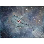 【玲廊滿藝】Jennifer Chang-星空系列 - 鯨穹漫遊54.5x75cm