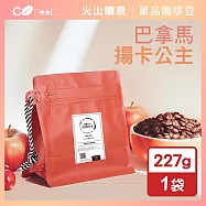 CoFeel 凱飛鮮烘豆巴拿馬揚卡公主日曬咖啡豆半磅-淺中烘焙(227g/袋)