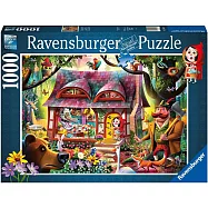 德國Ravensburger維寶拼圖 進來吧小紅帽 (1000P)