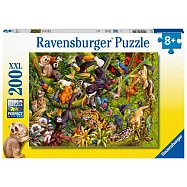 德國Ravensburger維寶拼圖 熱帶雨林(200P)