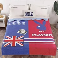 【PLAY BOY】膠原蛋白涼感冰冰被(涼被/涼感被/冷氣毯) PL-001