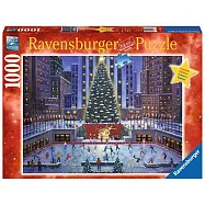 德國Ravensburger維寶拼圖 紐約聖誕洛克斐勒中心(1000P)