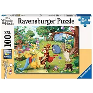 德國Ravensburger維寶拼圖 迪士尼 小熊維尼救援 (100P)
