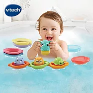 【Vtech】戲水玩具系列-漂浮動物疊疊樂